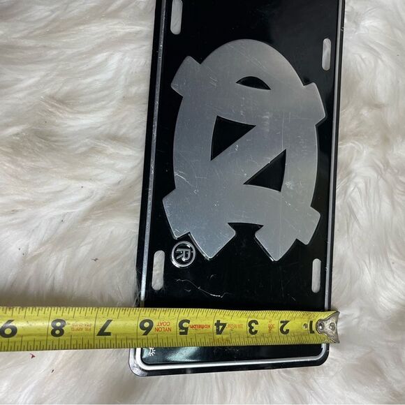 NORTH CAROLINA TAR HEELS ELITE CAR TRUCK TAG LICENSE PLATE BLACK SIGN UNIVERSITY - Picture 6 of 9